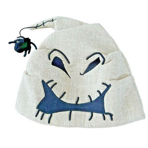 Disney Adult Oogie Boogie Hat‎ Beanie Cap Nightmare Before Christmas
